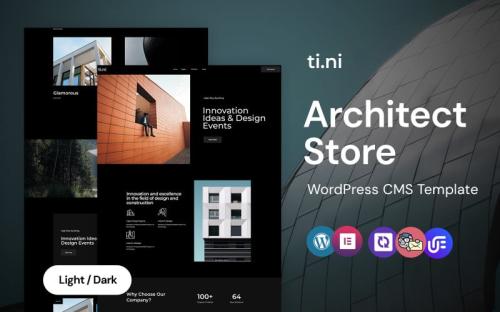 Tini - Architecture And Civil Multipurpose WordPress Elementor Theme theme free