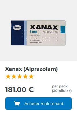 Générique du Xanax : Alprazolam